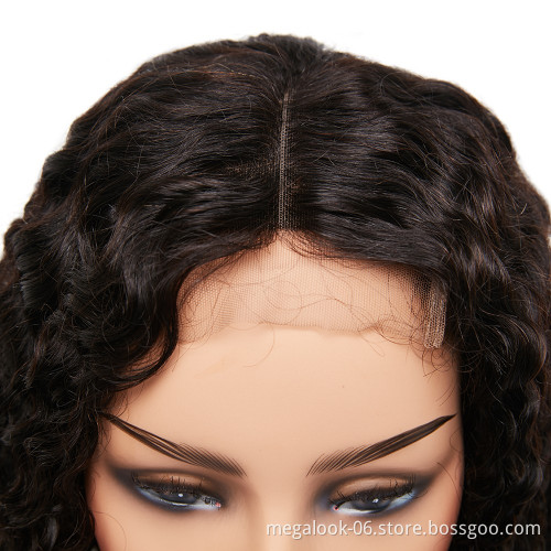 Overnight Delivery Handmade 30Inch Brazilian Remy Hair Jerry Curl Lace Front 4*4 Wigs